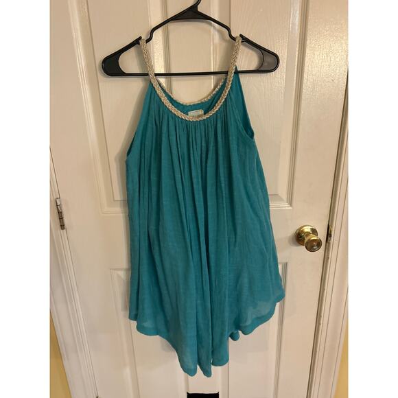 Sand and Spirit  Seafoam Green Sundress/ Coverup for Beach?Resort Size Large - Picture 1 of 3